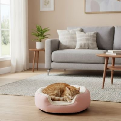 Panier pour chat | Douillet Élégant - Chats Dormeurs