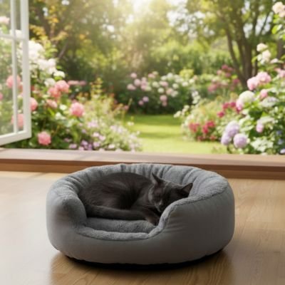Panier pour chat | Douillet Élégant - Chats Dormeurs