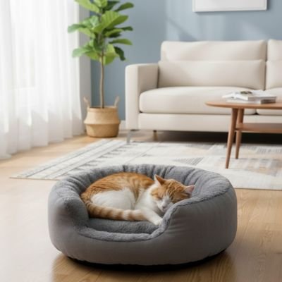 Panier pour chat | Douillet Élégant - Chats Dormeurs